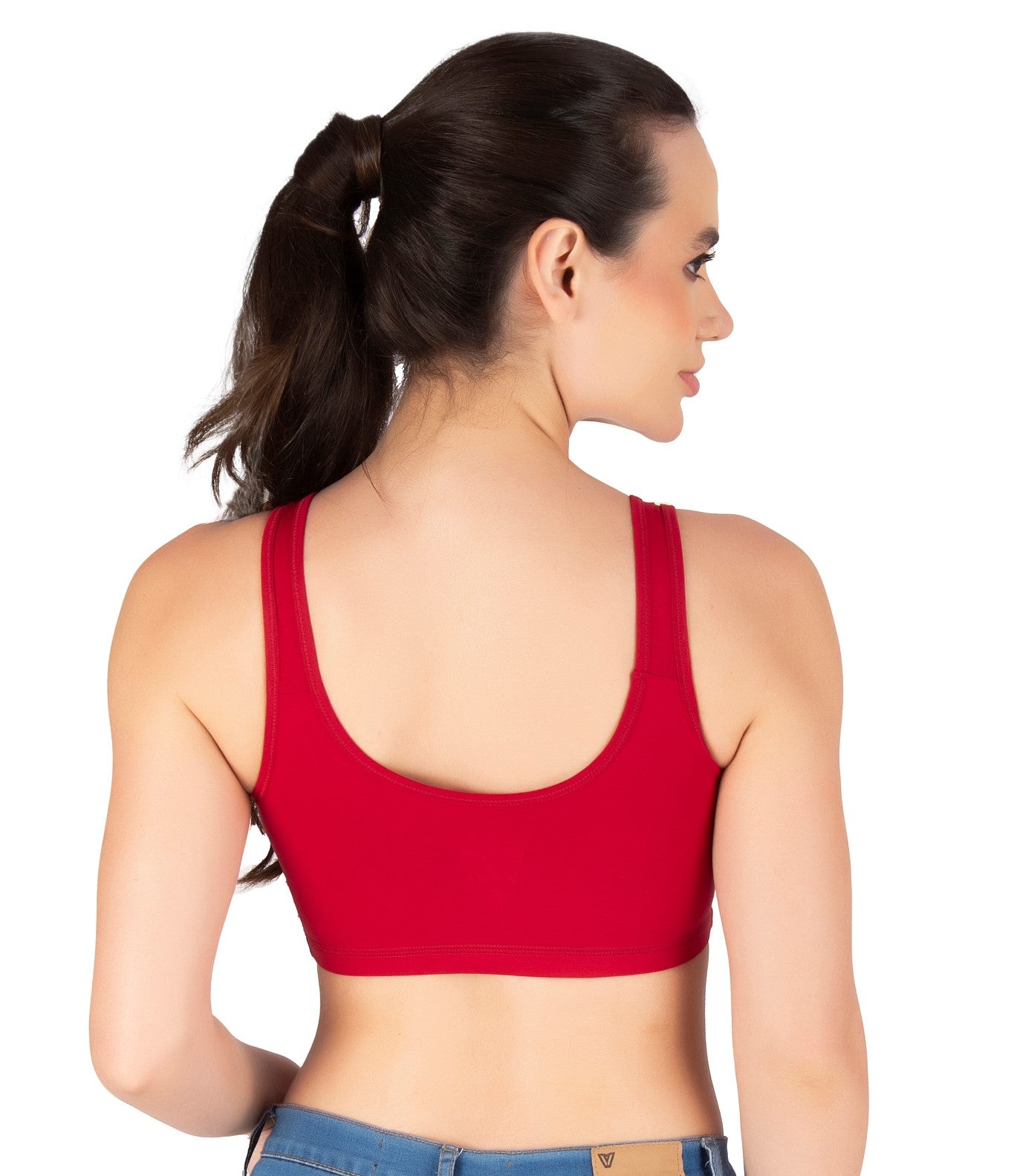 Sports Bra | Wide straps | Non-Padded | Beginner Friendly | Active