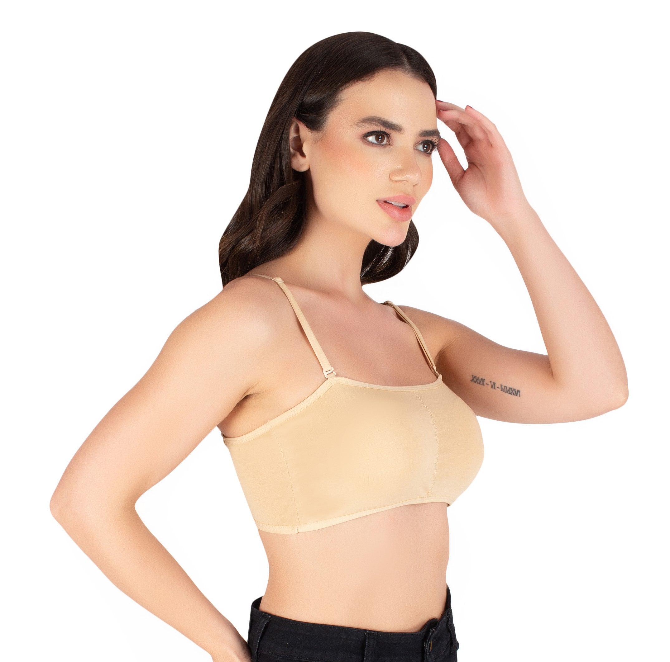 Stylish Tube Bra | Lightly Padded with Removable Pads | Amy