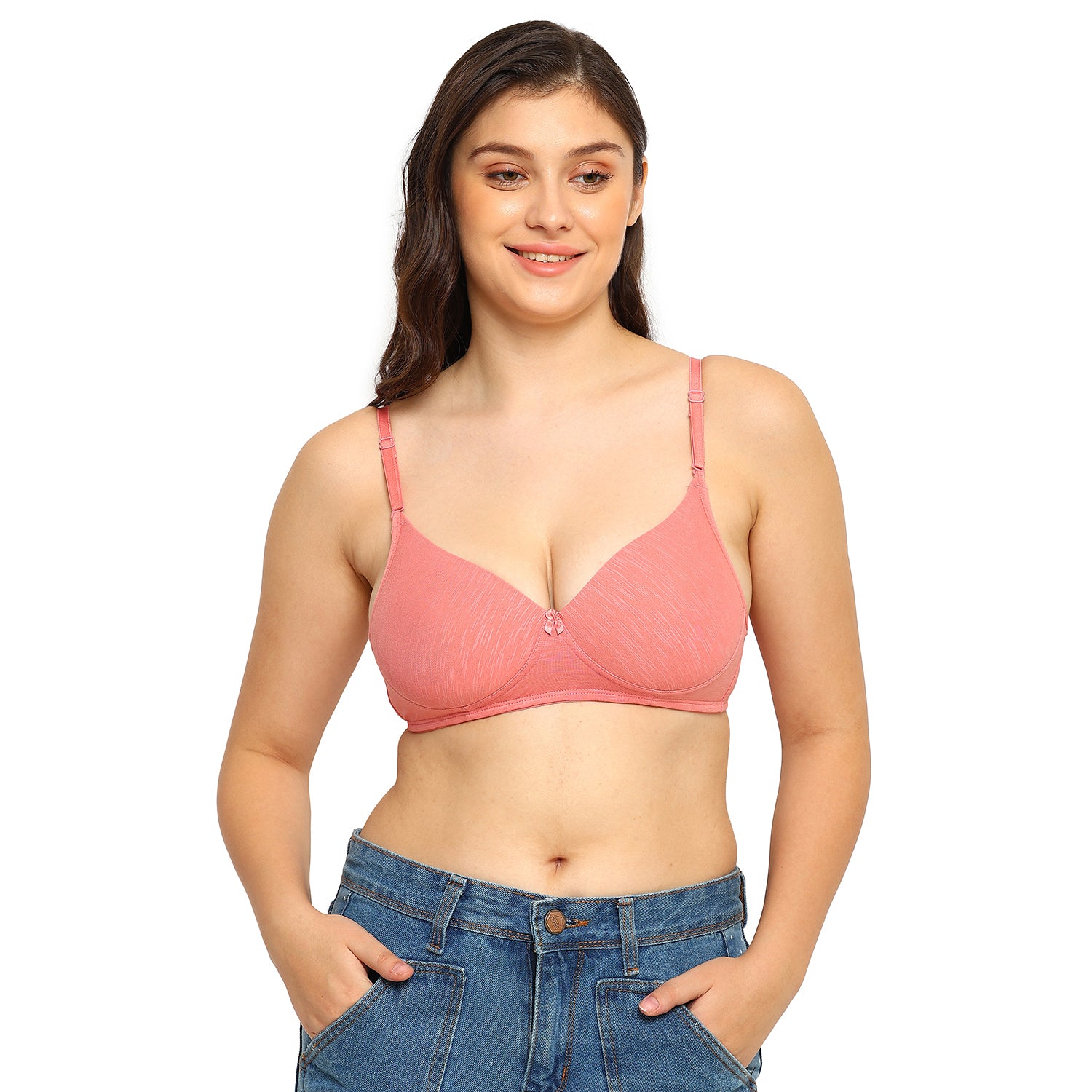 Women's Everyday T-Shirt Bra | Lightly Padded | Non-Wired Medium Coverage | ED2021