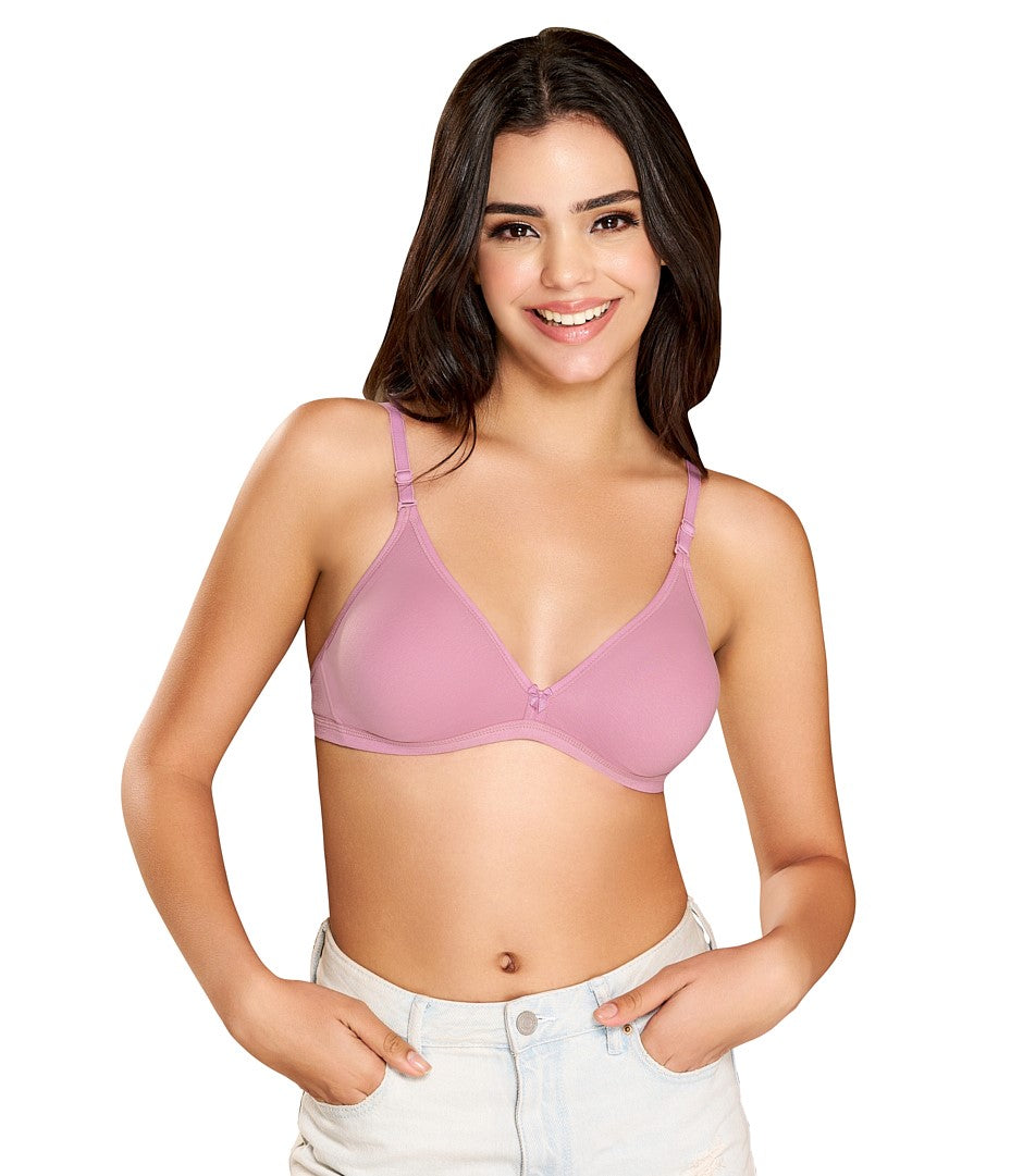 Super Soft Backless Bra | Non-Padded | With Transparent Back Straps