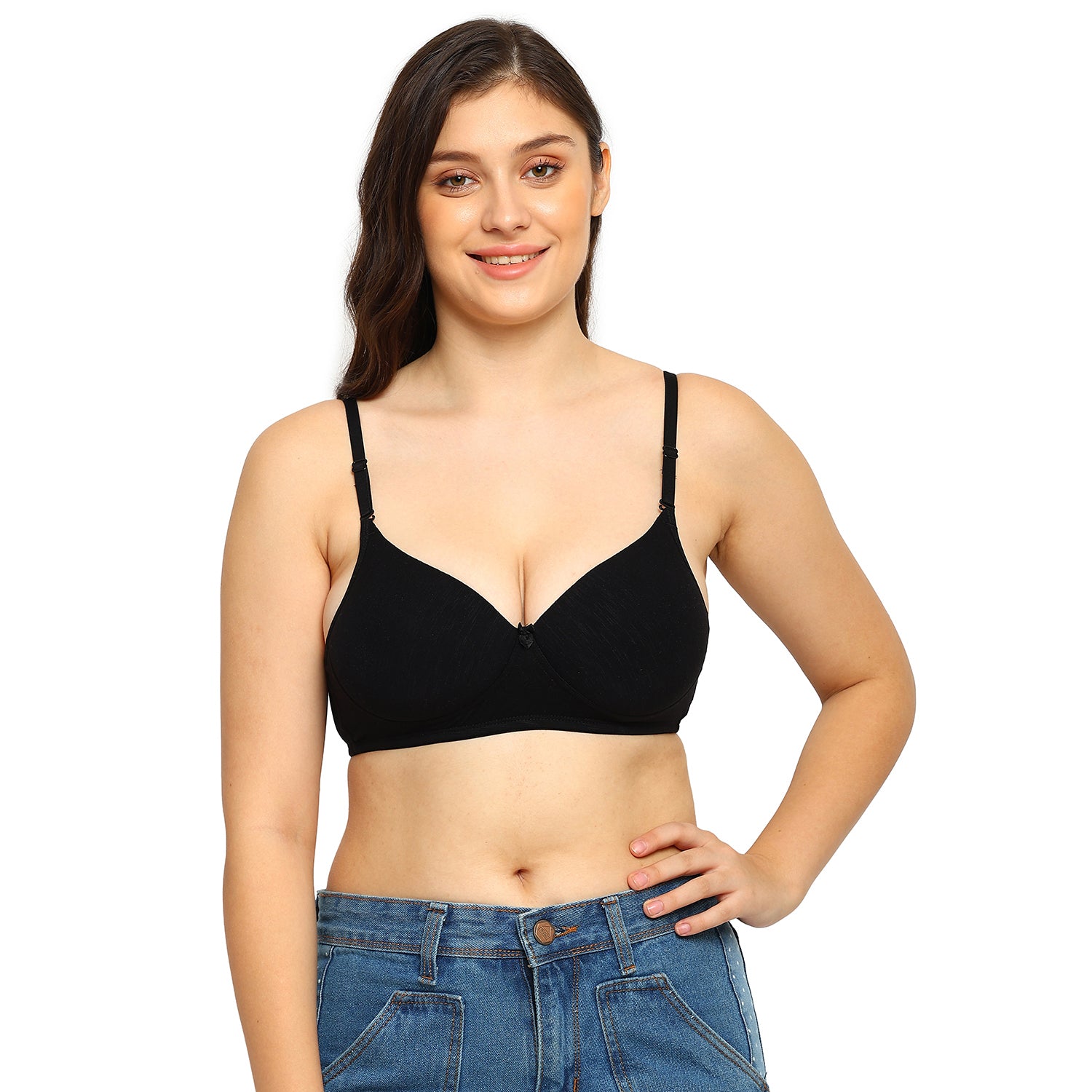 Women's Everyday T-Shirt Bra | Lightly Padded | Non-Wired Medium Coverage | ED2021