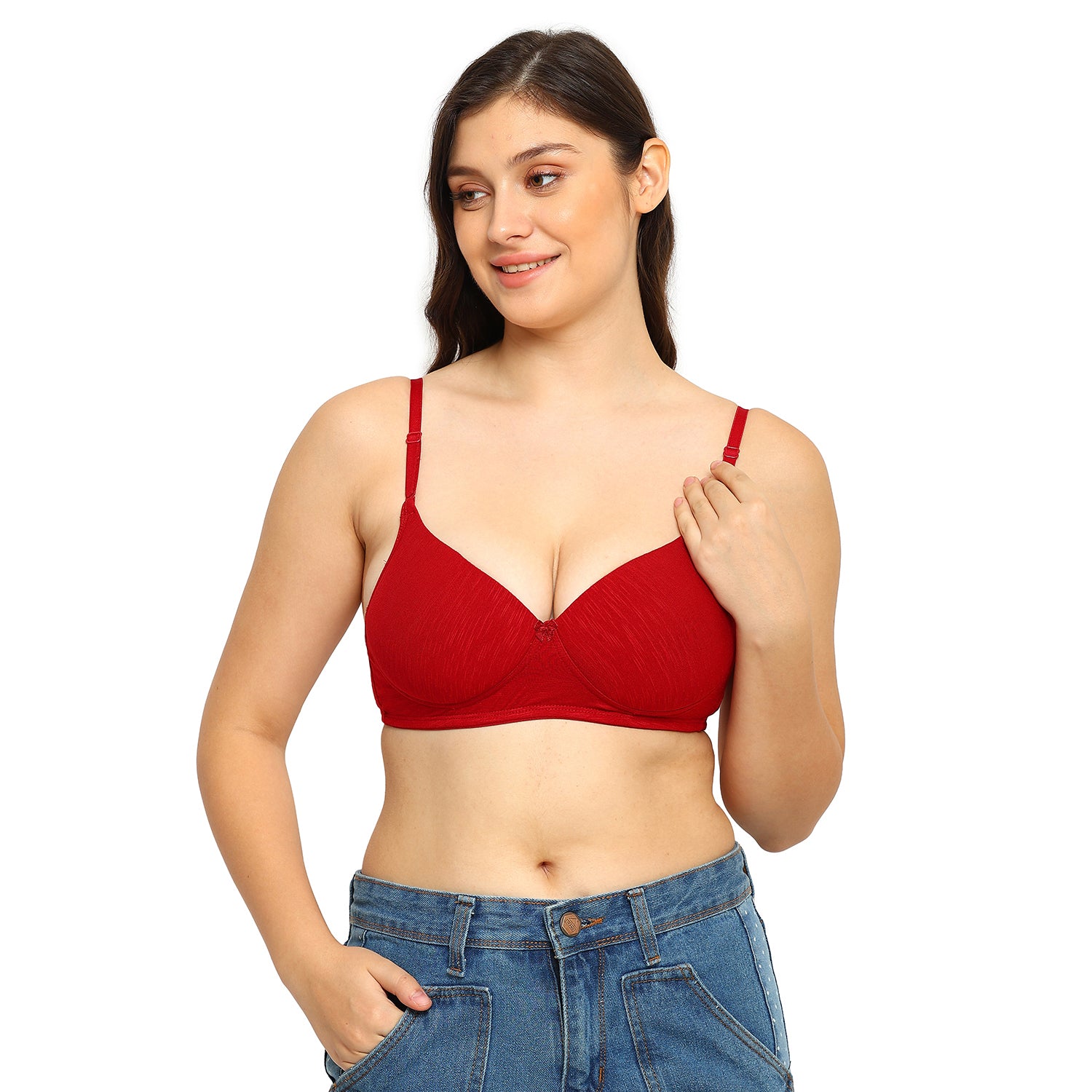 Women's Everyday T-Shirt Bra | Lightly Padded | Non-Wired Medium Coverage | ED2021