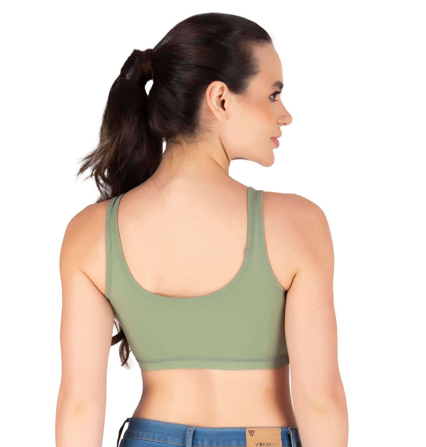 Sports Bra | Wide straps | Non-Padded | Beginner Friendly | Active