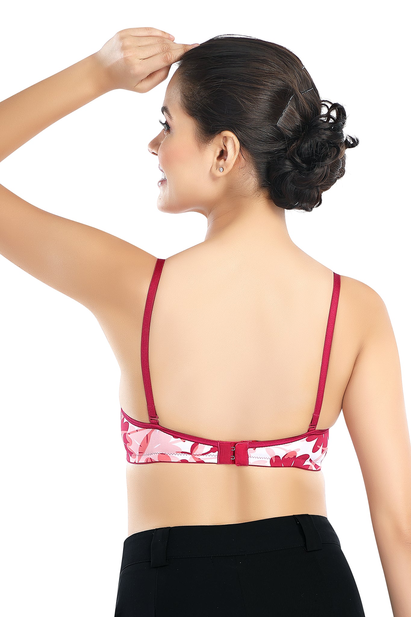 Premium Sofiya T-shirt Bra | Chic Printed Bra | Lightly Padded | Non-Wired