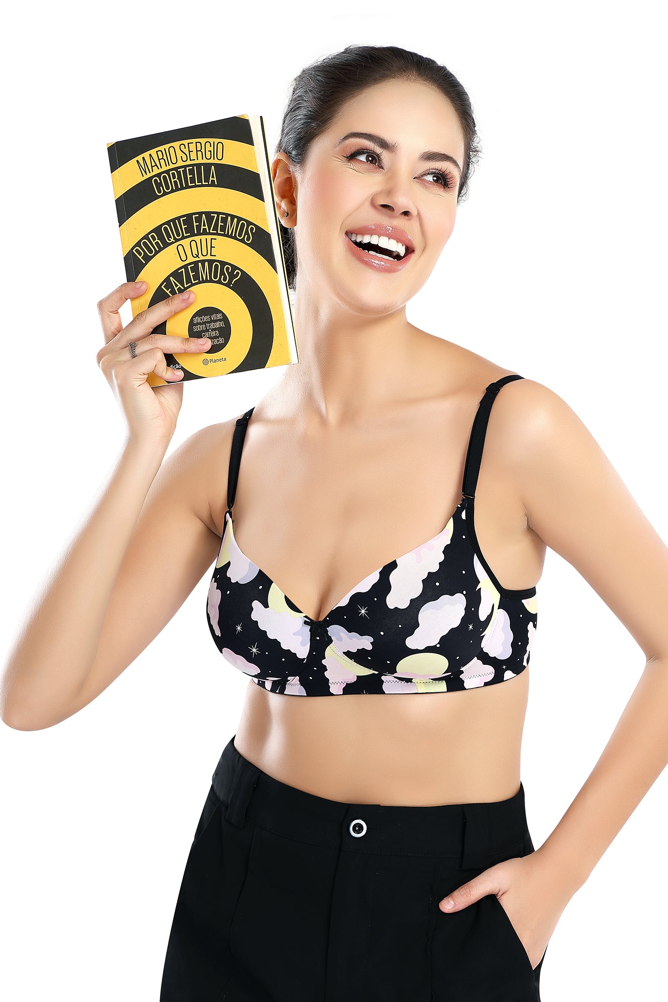 Premium Sofiya T-shirt Bra | Chic Printed Bra | Lightly Padded | Non-Wired