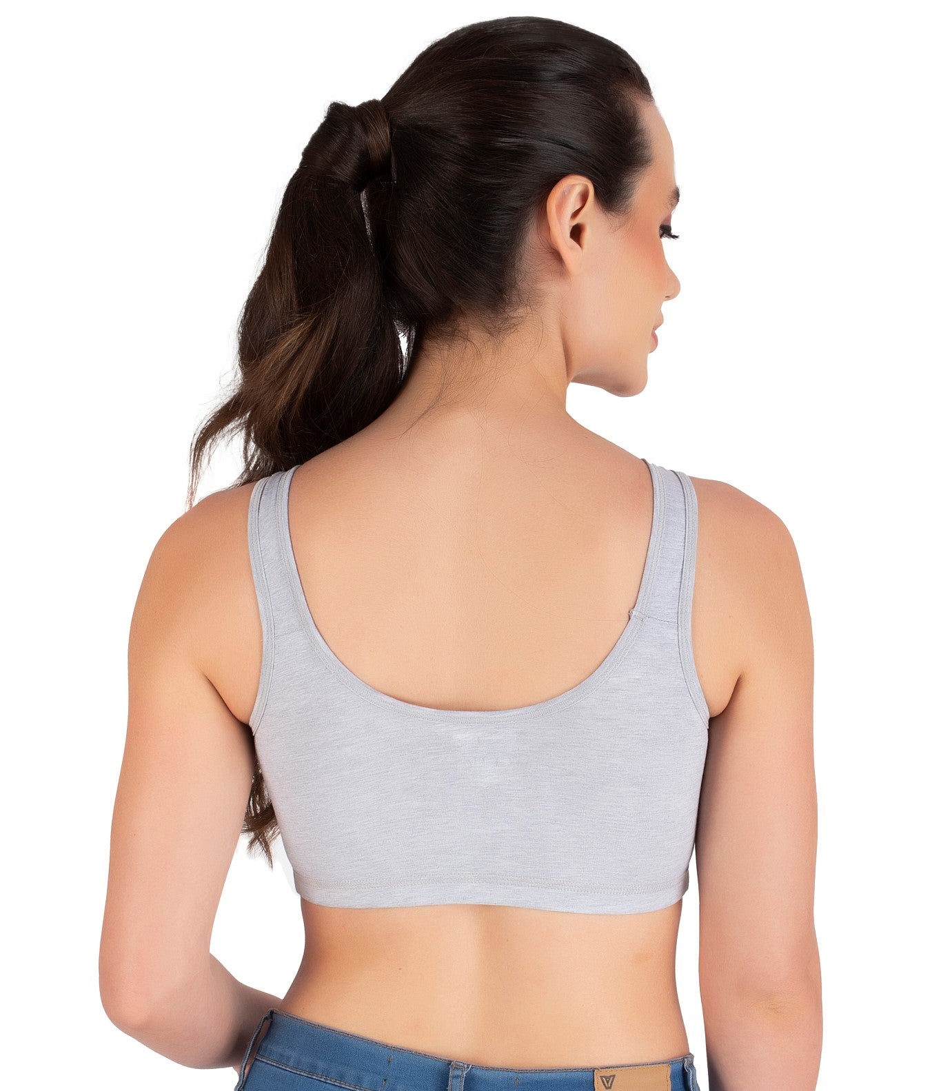 Sports Bra | Wide straps | Non-Padded | Beginner Friendly | Active