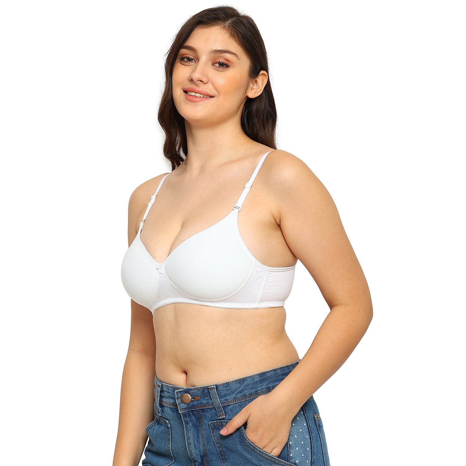 Women's Everyday T-Shirt Bra | Lightly Padded | Non-Wired Medium Coverage | ED2021