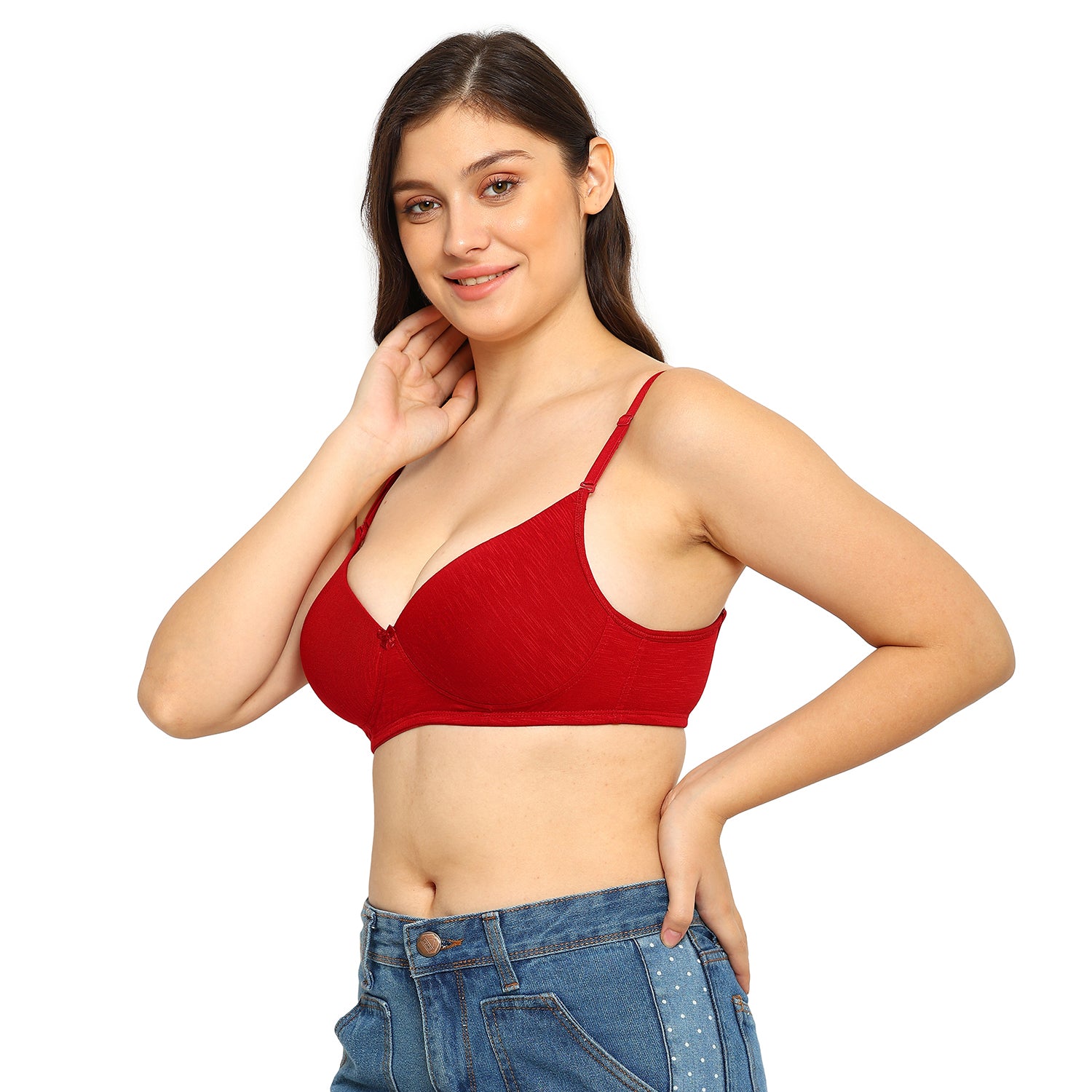 Women's Everyday T-Shirt Bra | Lightly Padded | Non-Wired Medium Coverage | ED2021