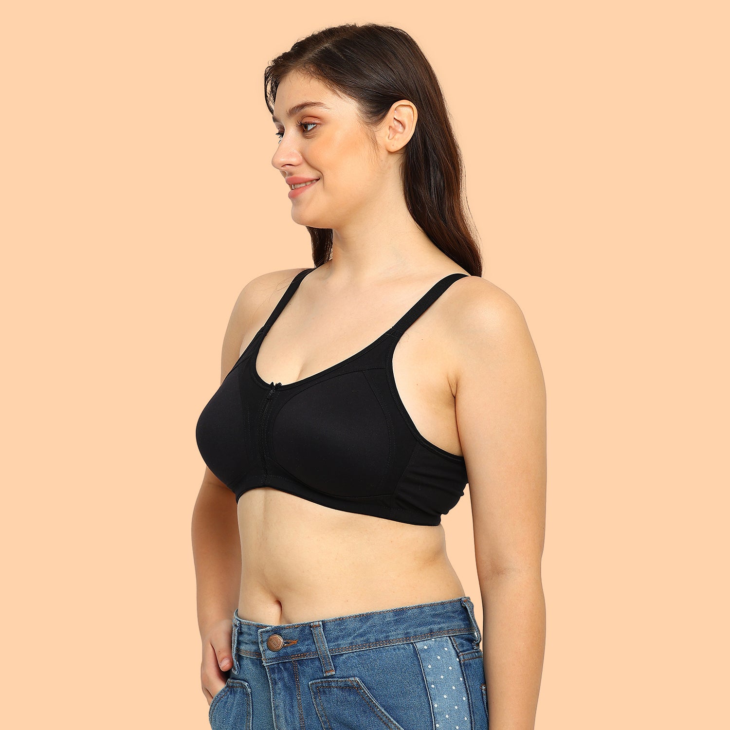 Scarlet Minimizer Bra | Full Coverage | Non-Padded | Non-Wired