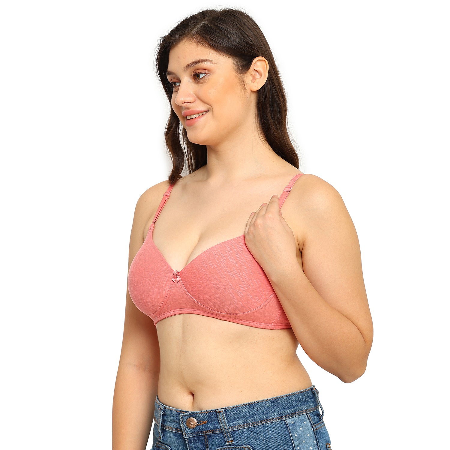 Women's Everyday T-Shirt Bra | Lightly Padded | Non-Wired Medium Coverage | ED2021