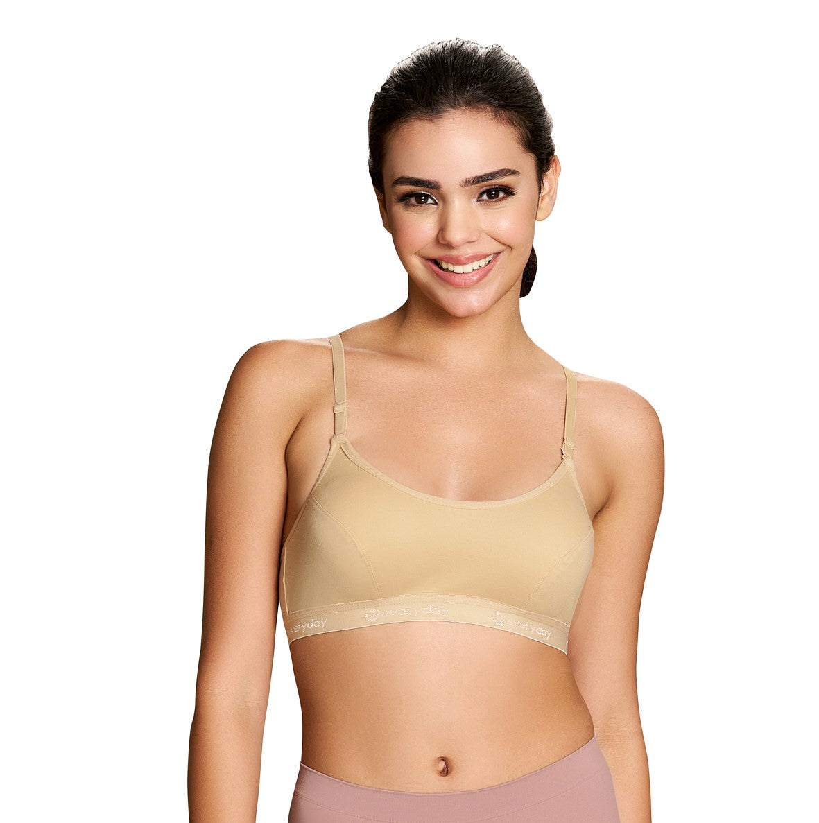 Elle 18 Sports Bra | Super Soft Elastic Straps | Beginner Friendly