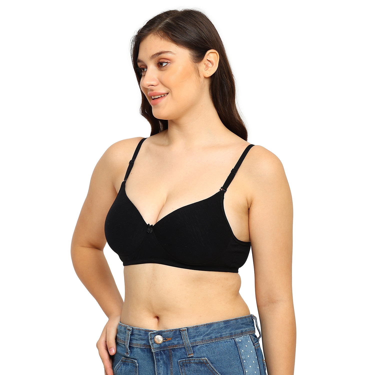 Women's Everyday T-Shirt Bra | Lightly Padded | Non-Wired Medium Coverage | ED2021