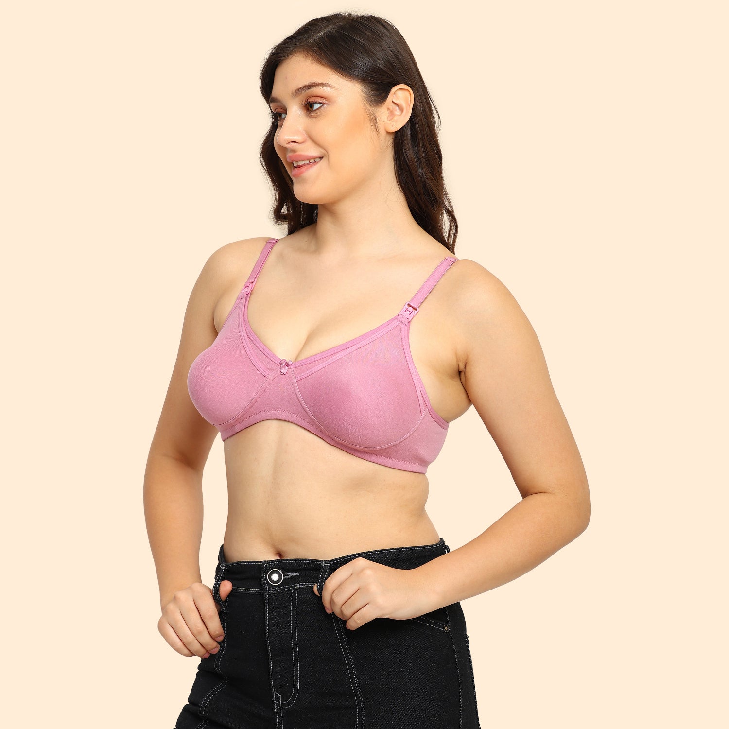 Feeding Bra | Maternity Bra | Easy Moulded | Detachable Closure