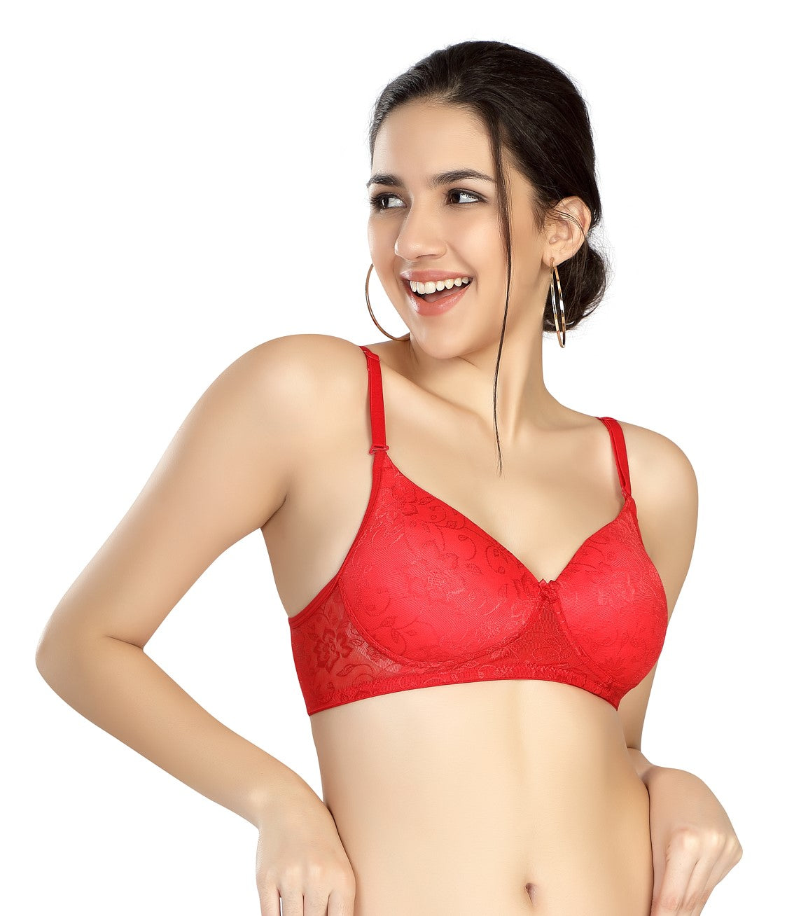 Luxurious Lace Bra | Lightly Padded | Non-Wired | ED2028