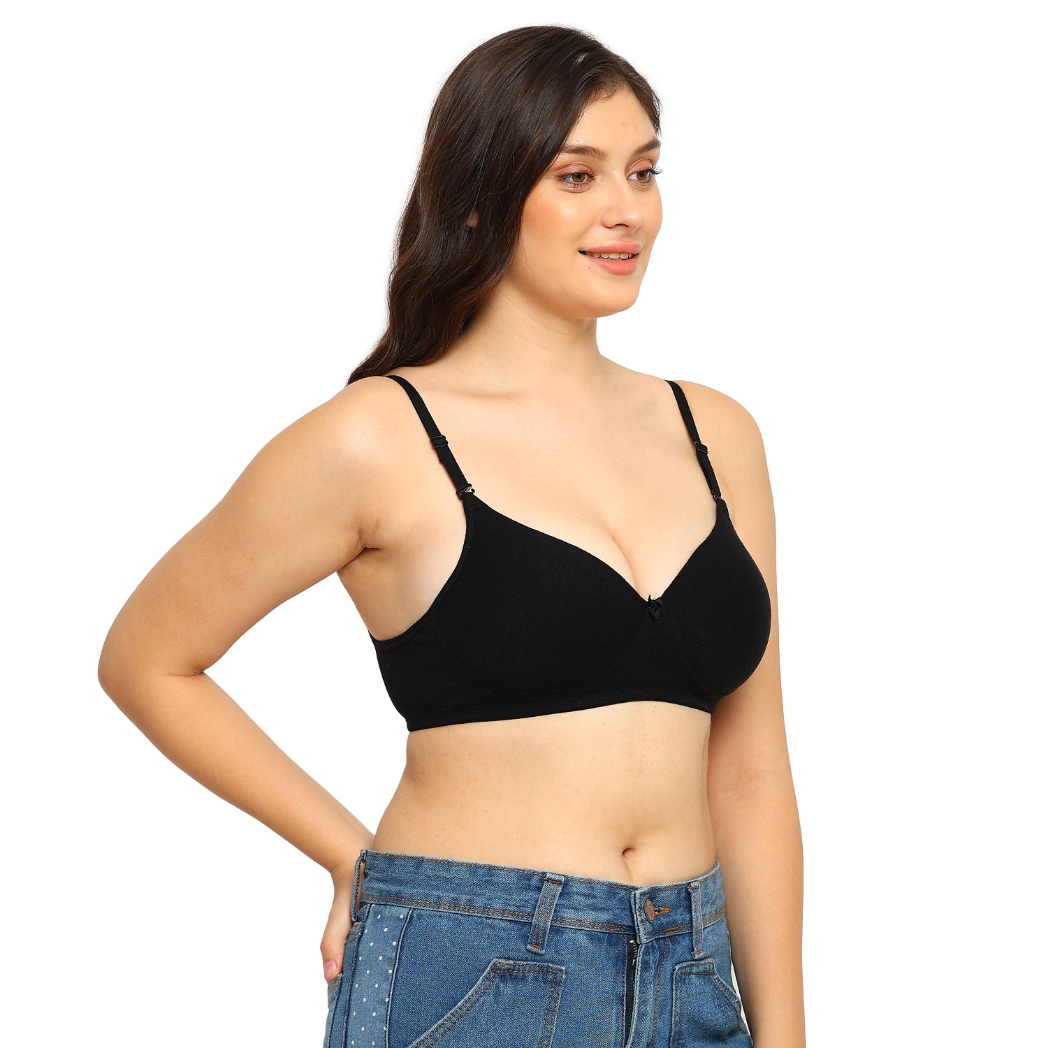 Women's Everyday T-Shirt Bra | Lightly Padded | Non-Wired Medium Coverage | ED2021