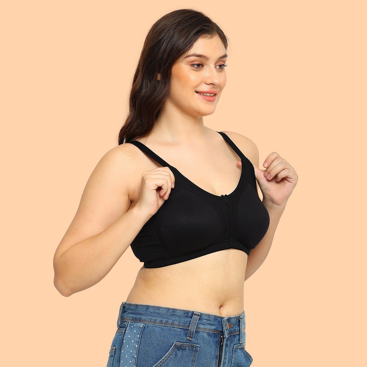 Scarlet Minimizer Bra | Full Coverage | Non-Padded | Non-Wired