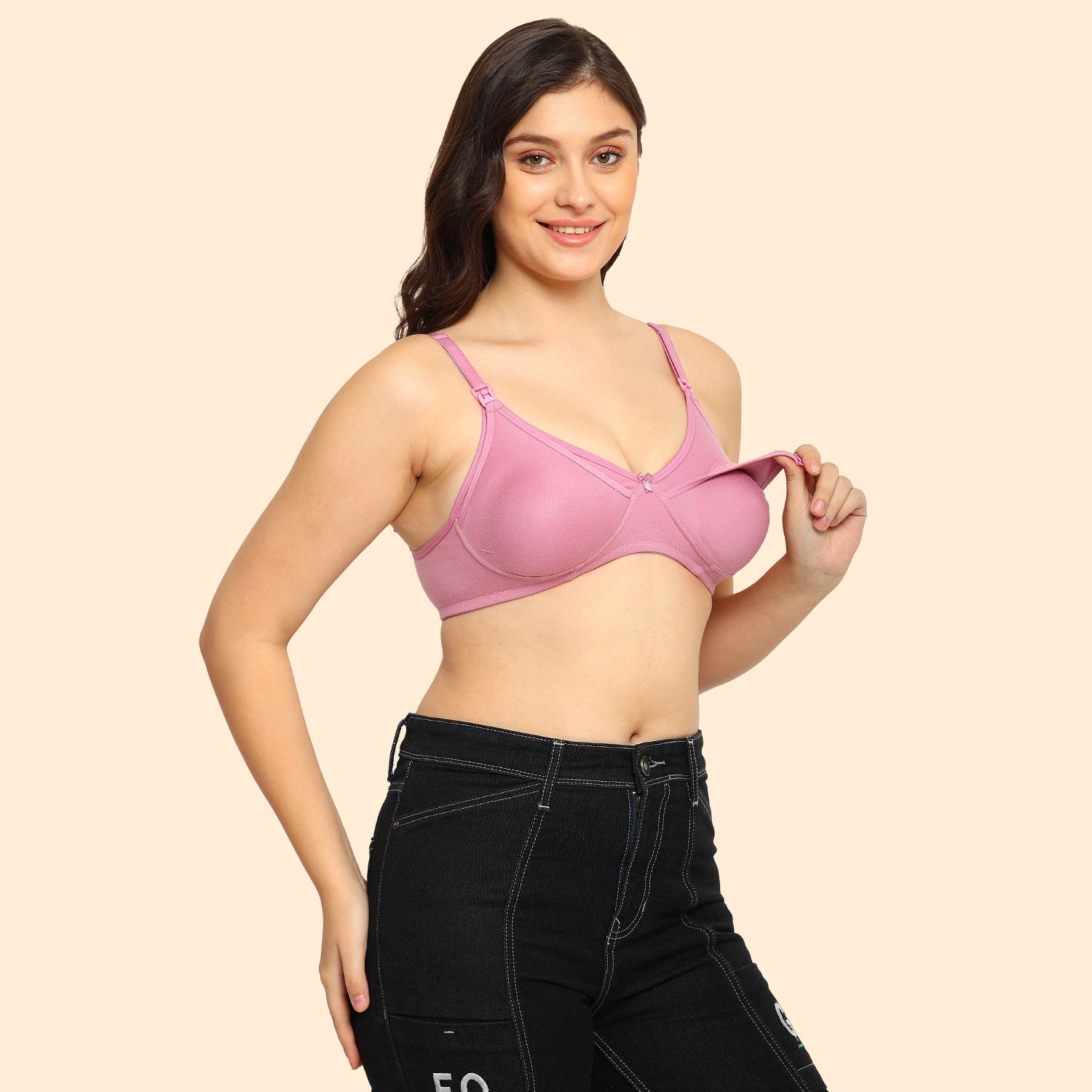 Feeding Bra | Maternity Bra | Easy Moulded | Detachable Closure