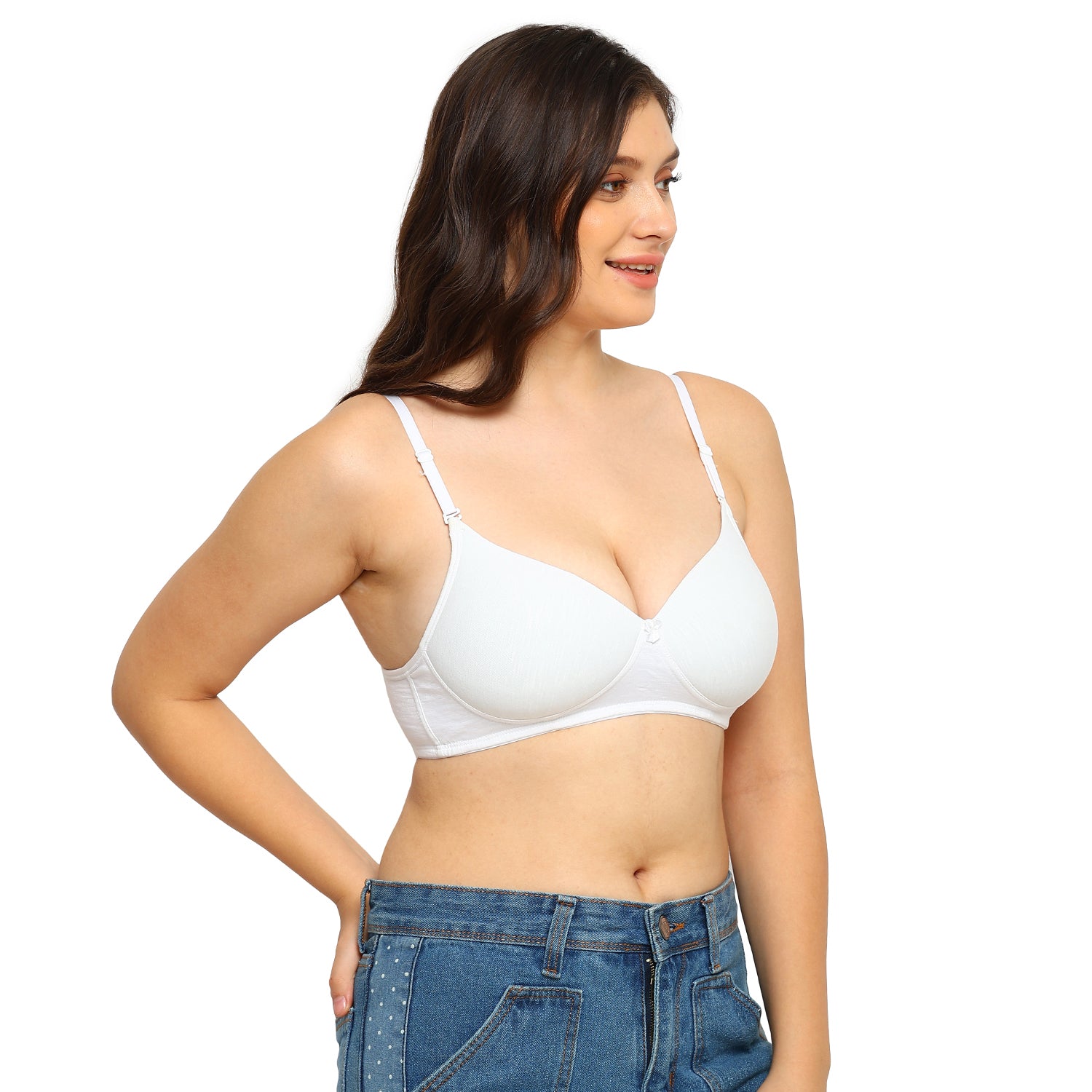 Women's Everyday T-Shirt Bra | Lightly Padded | Non-Wired Medium Coverage | ED2021