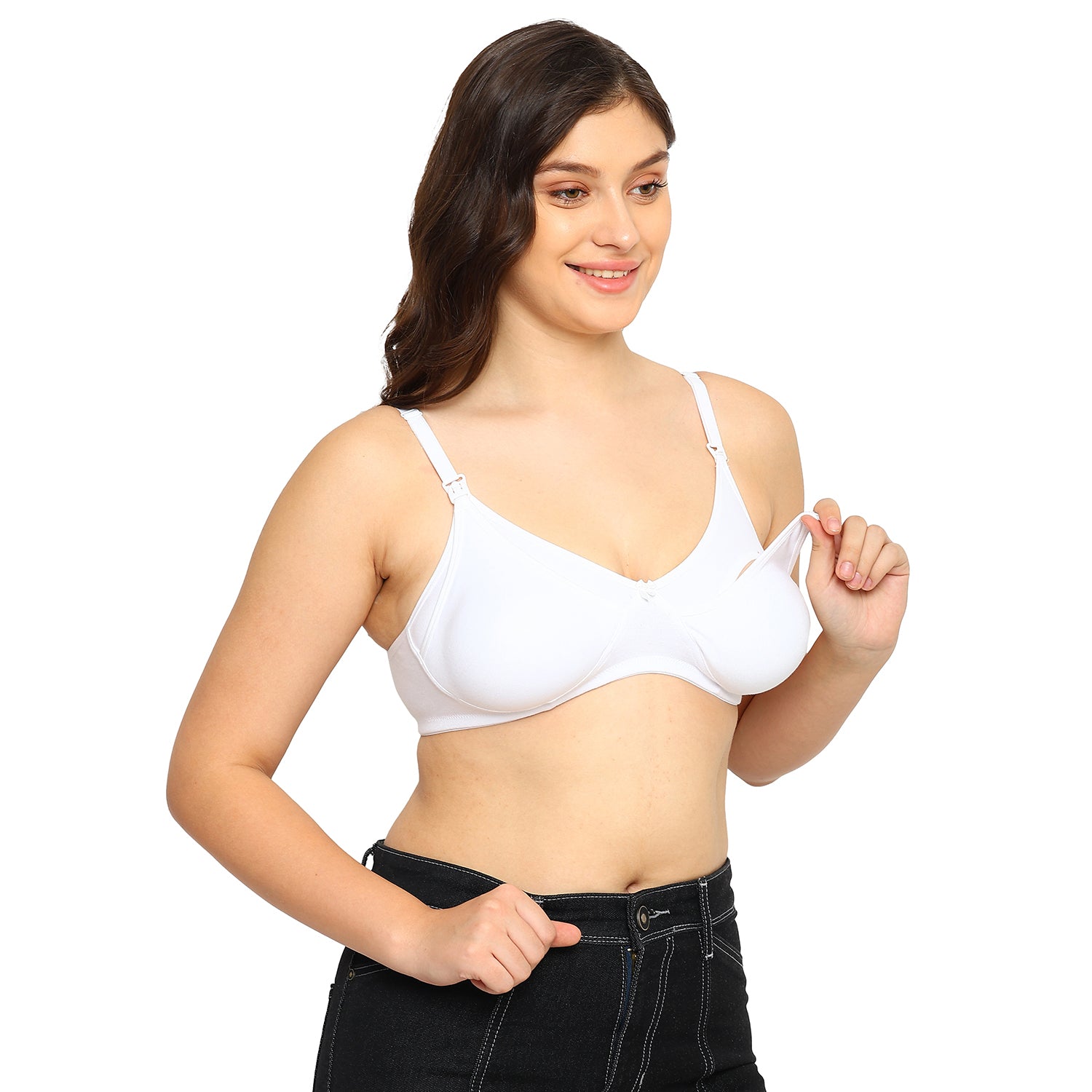 Feeding Bra | Maternity Bra | Easy Moulded | Detachable Closure