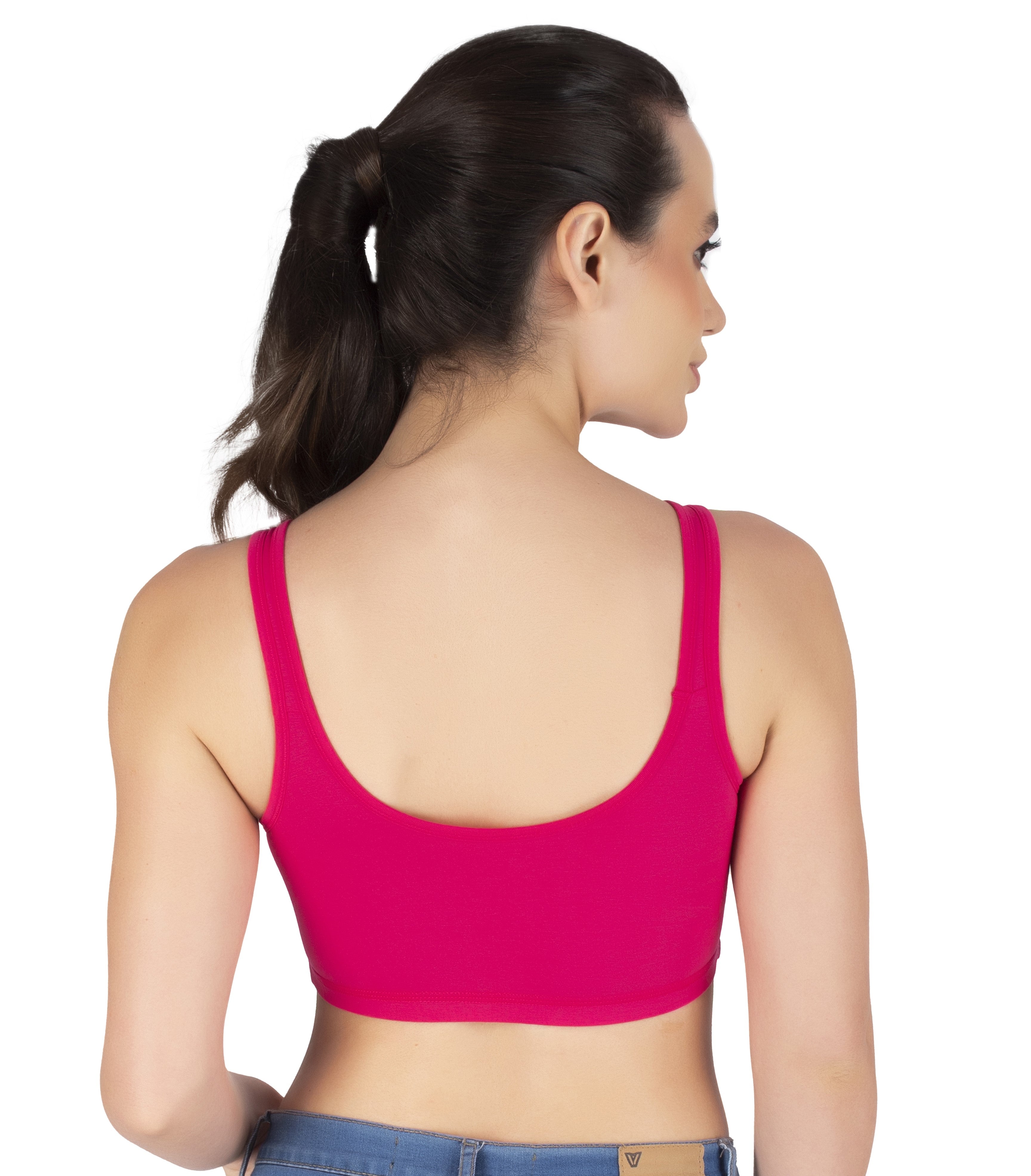 Sports Bra | Wide straps | Non-Padded | Beginner Friendly | Active