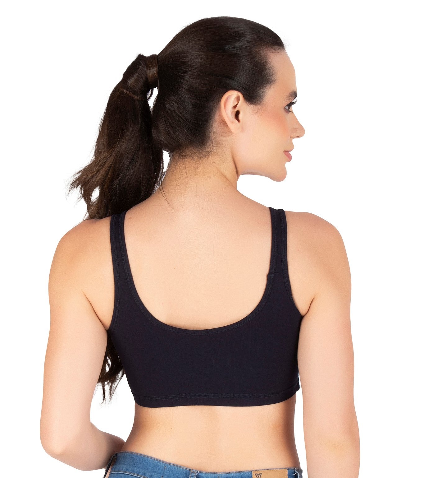 Sports Bra | Wide straps | Non-Padded | Beginner Friendly | Active