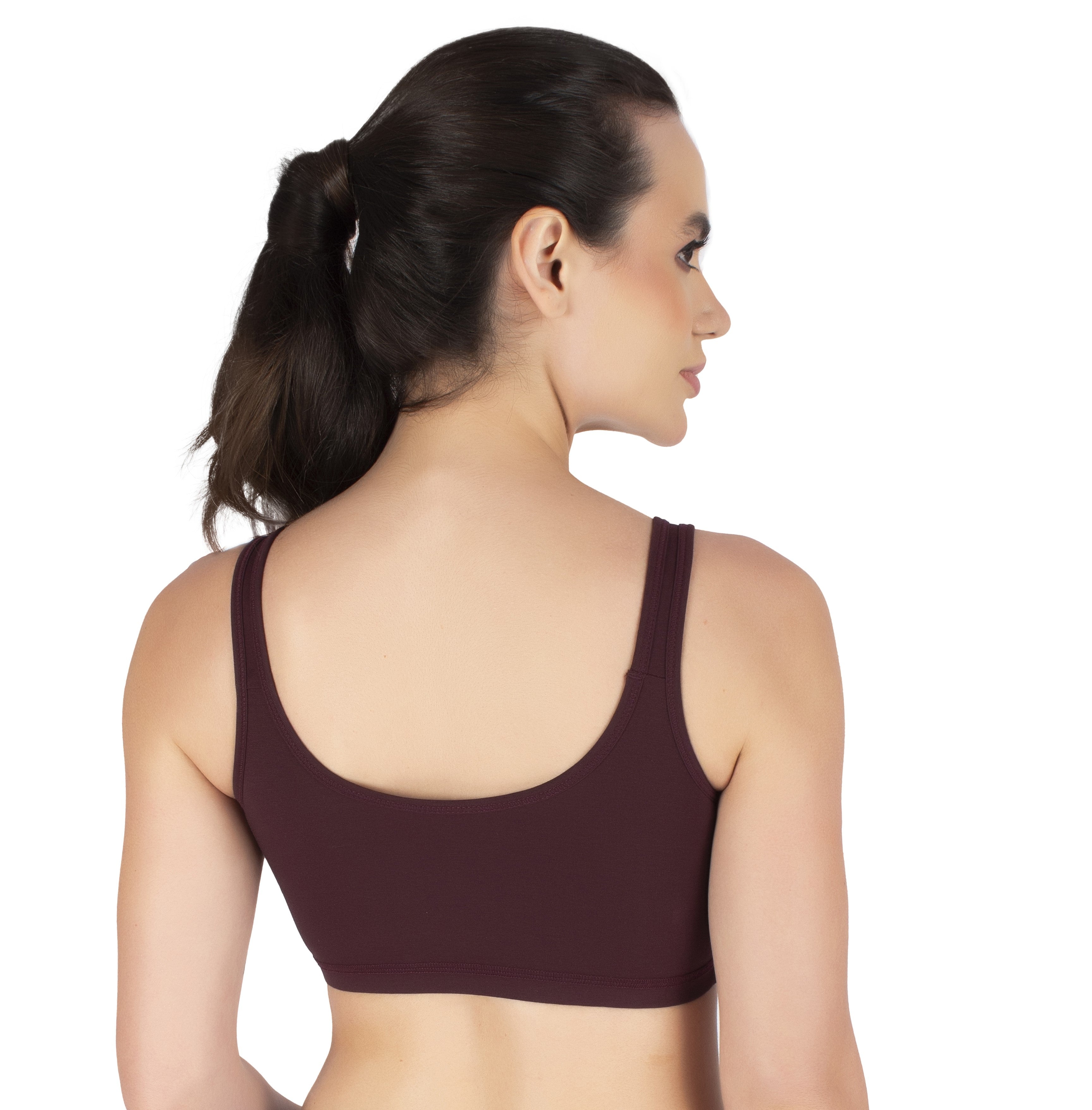 Sports Bra | Wide straps | Non-Padded | Beginner Friendly | Active