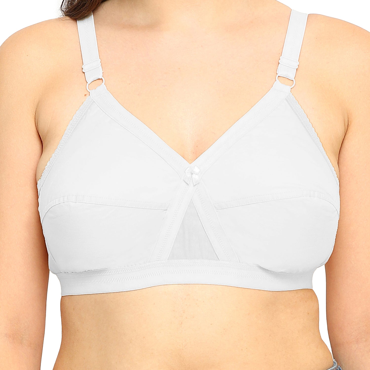 Pooja Bra | 100% Pure Cotton | Non-Padded | Non-Wired