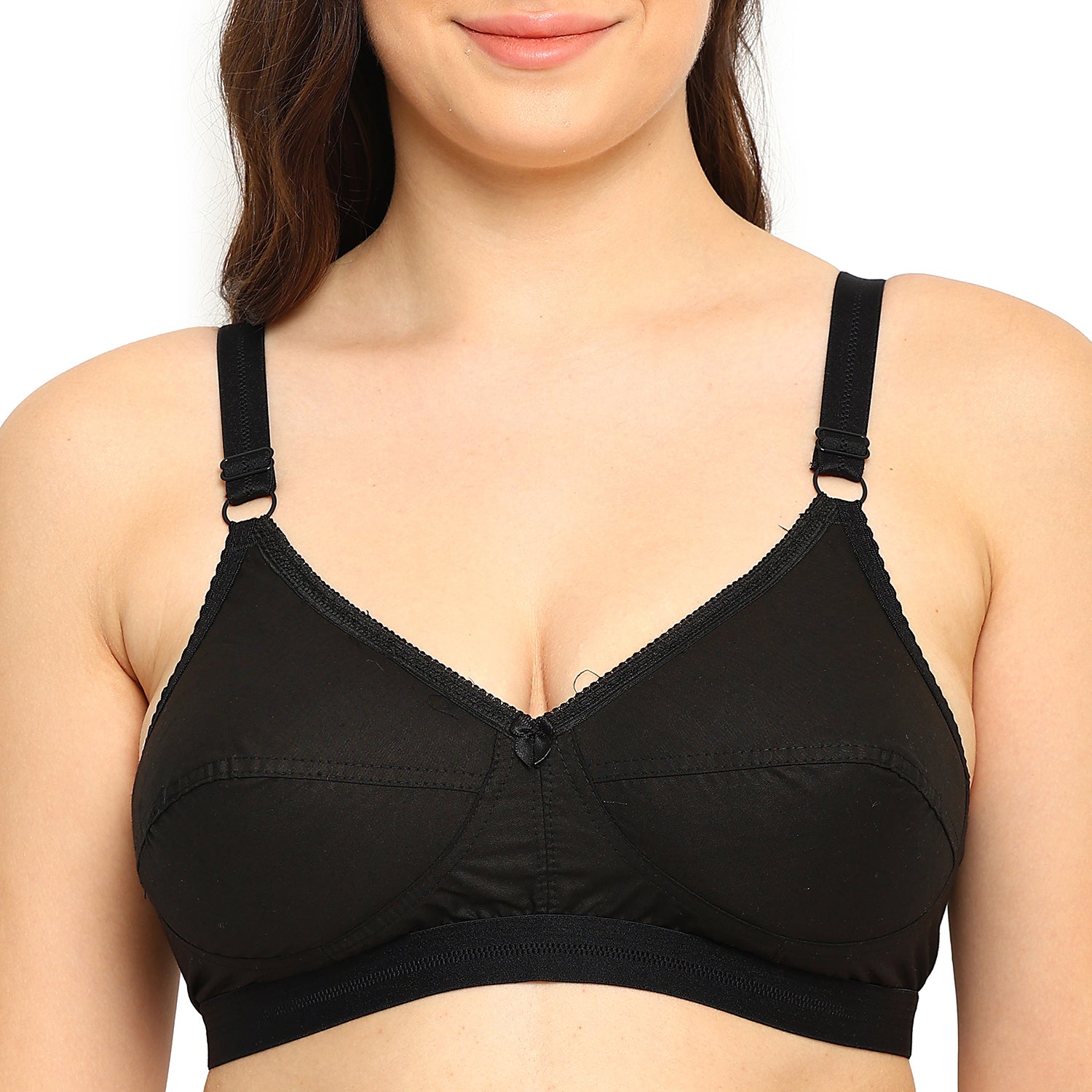 Pooja Bra | 100% Pure Cotton | Non-Padded | Non-Wired