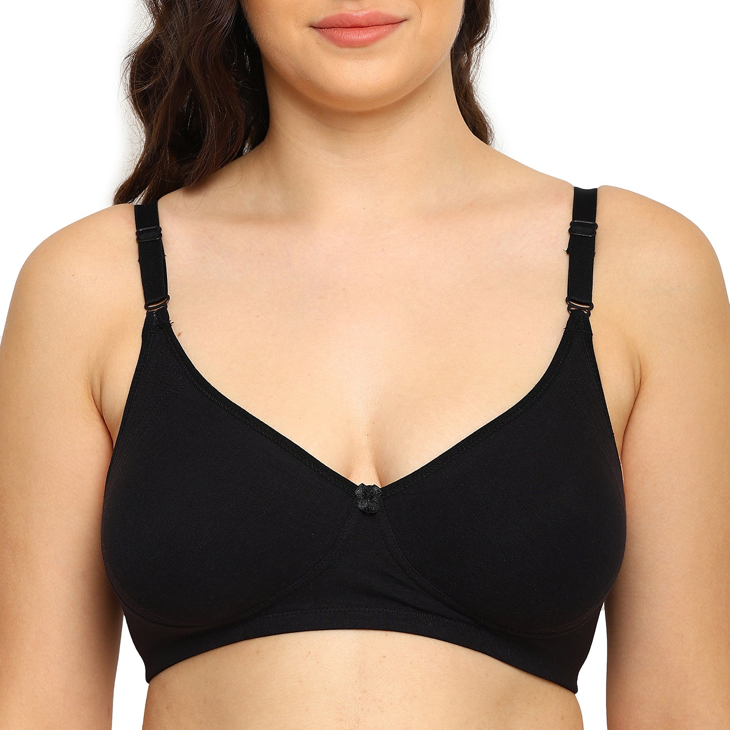 Spica T-shirt Bra | Side Encircled Design | Double Layered Molded | Non-Padded | Non-Wired