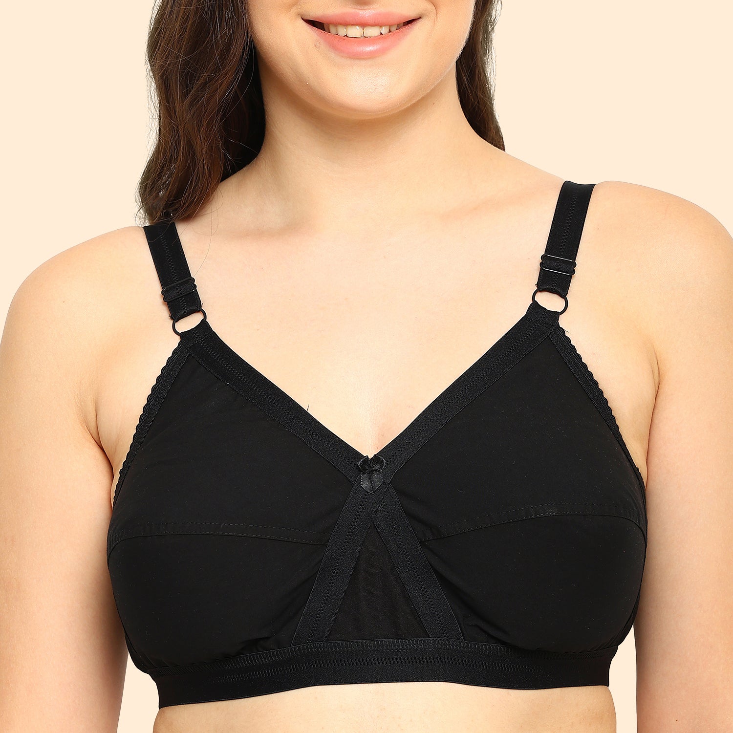 Kruthika Minimizer Bra | Pure Cotton | Non-Padded