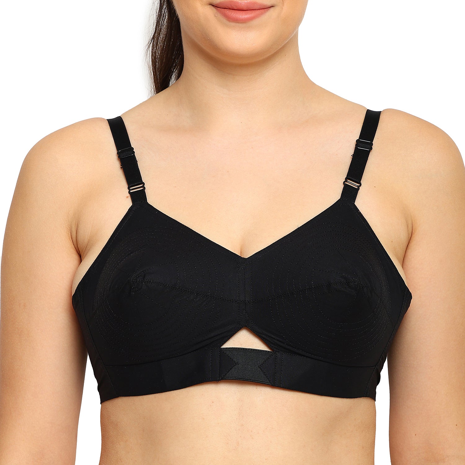 Dutchess | Cotton Bra | Triangular Vent Design | Non-Padded