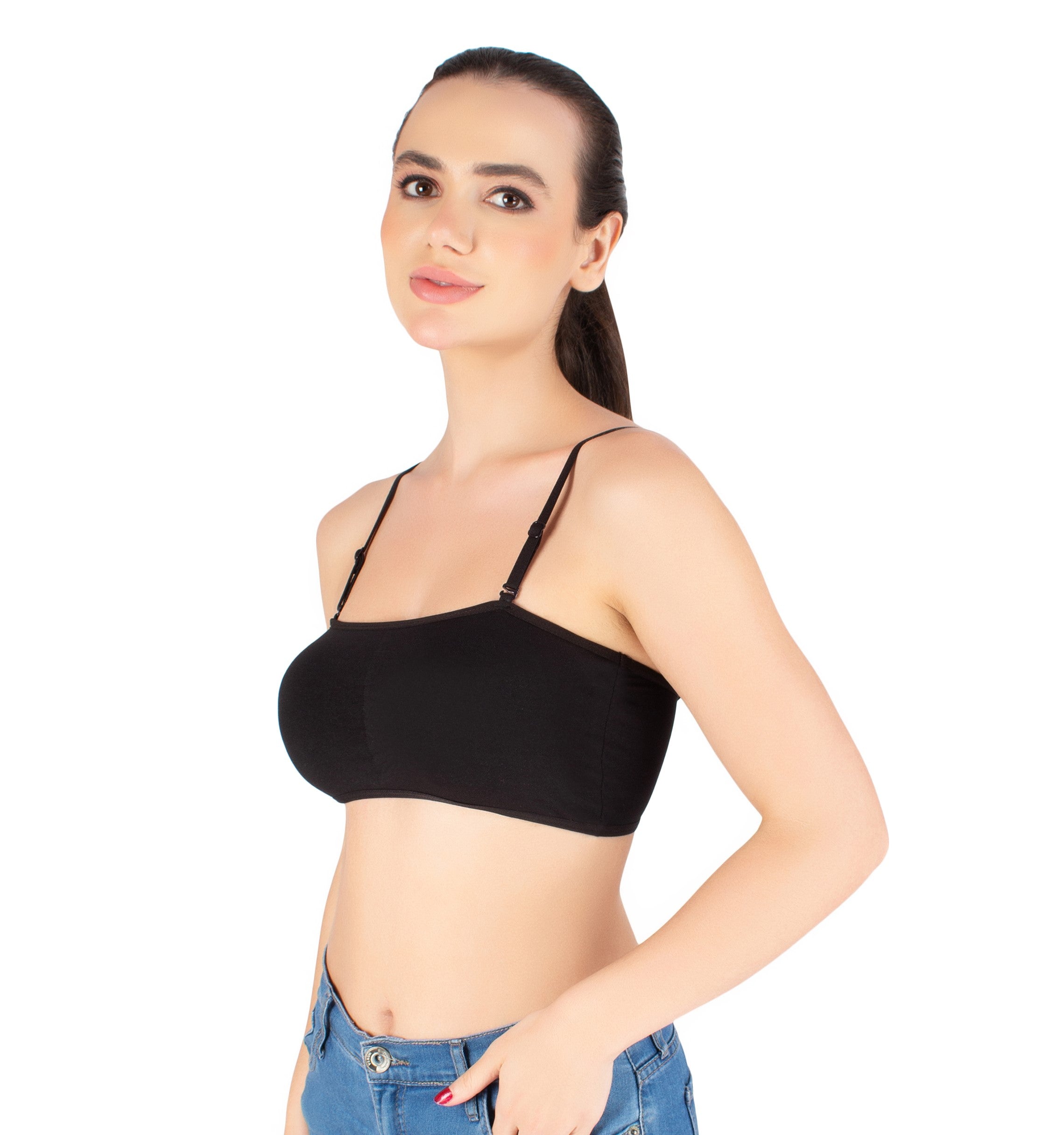 Stylish Tube Bra | Lightly Padded with Removable Pads | Amy