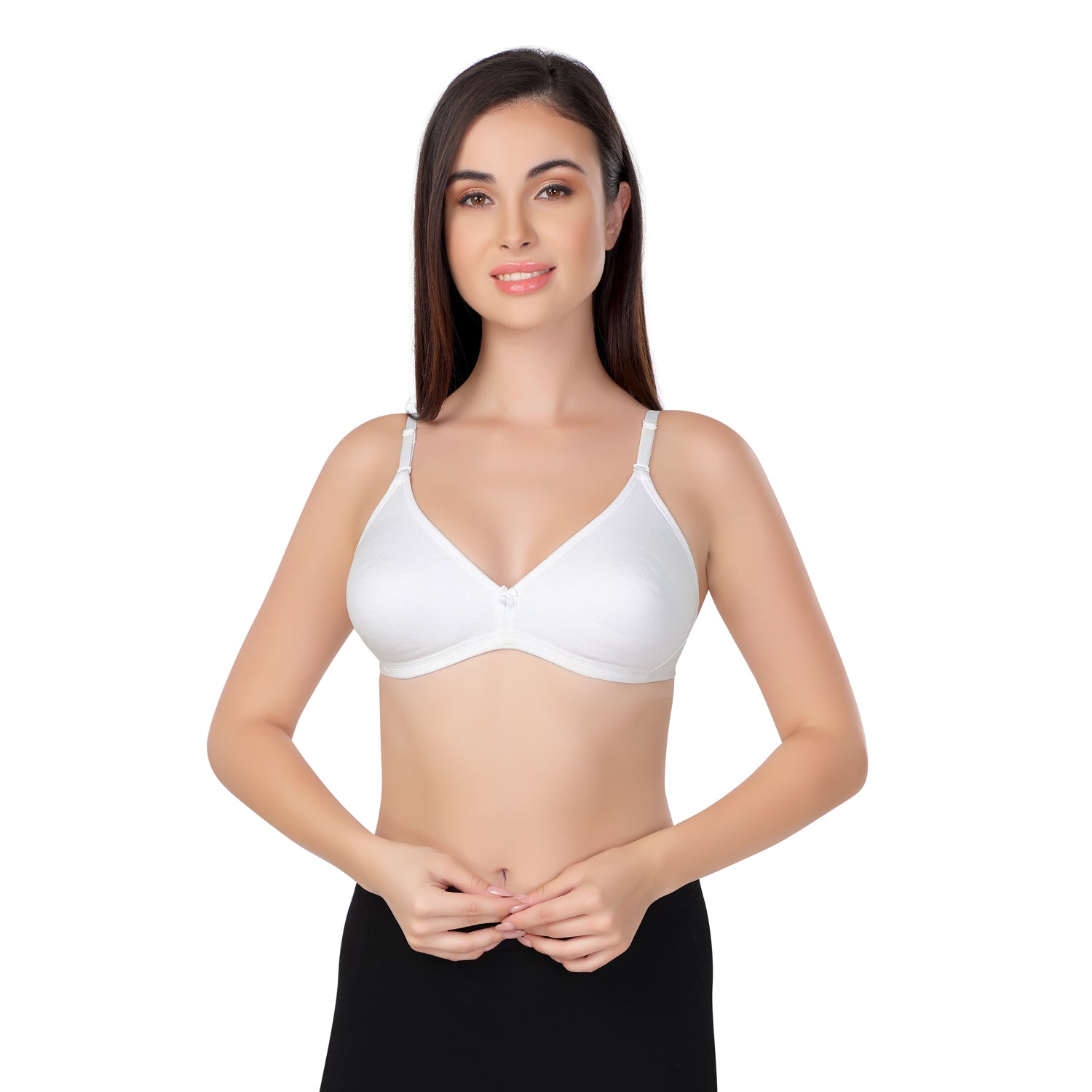 Super Soft Backless Bra | Non-Padded | With Transparent Back Straps