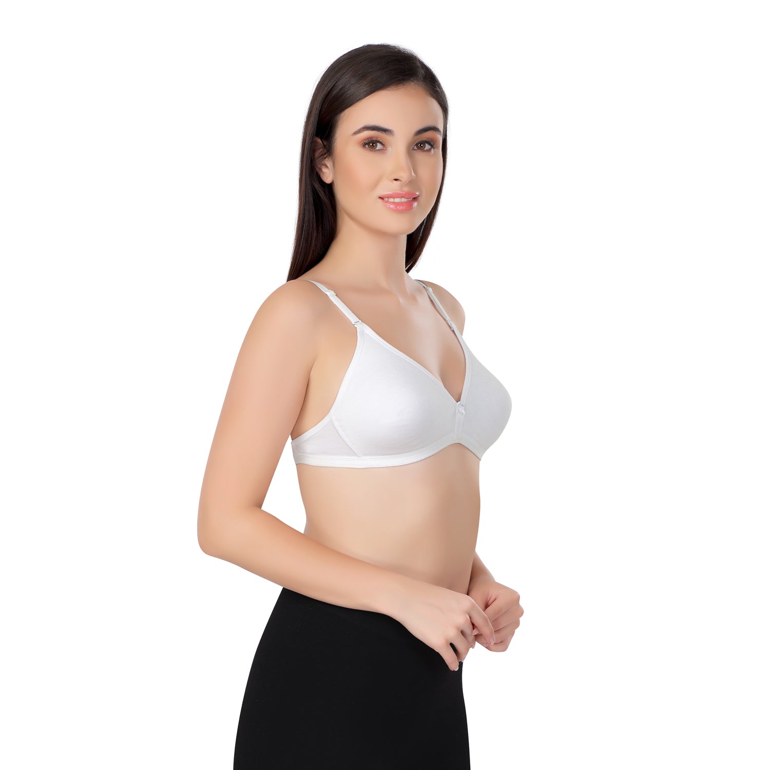 Super Soft Backless Bra | Non-Padded | With Transparent Back Straps