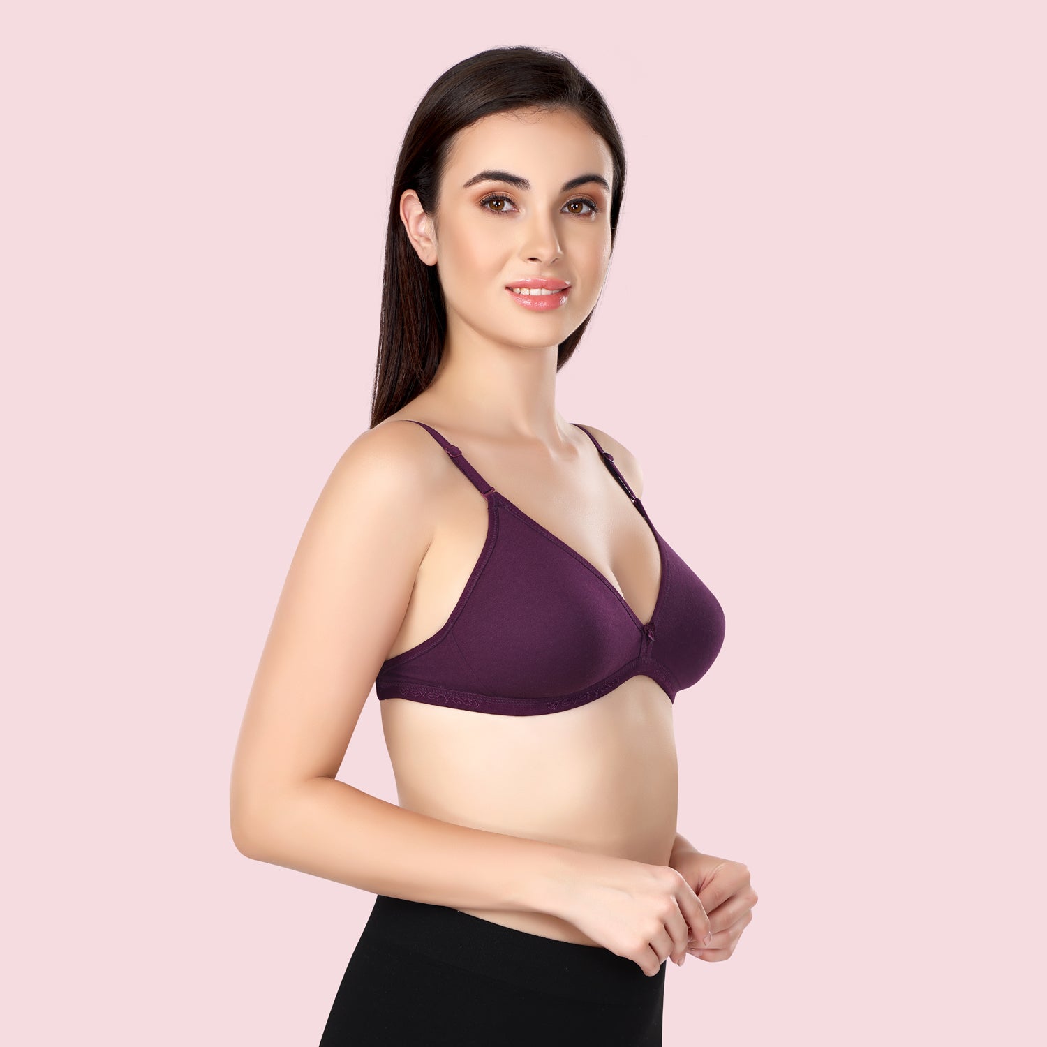 Super Soft Backless Bra | Non-Padded | With Transparent Back Straps