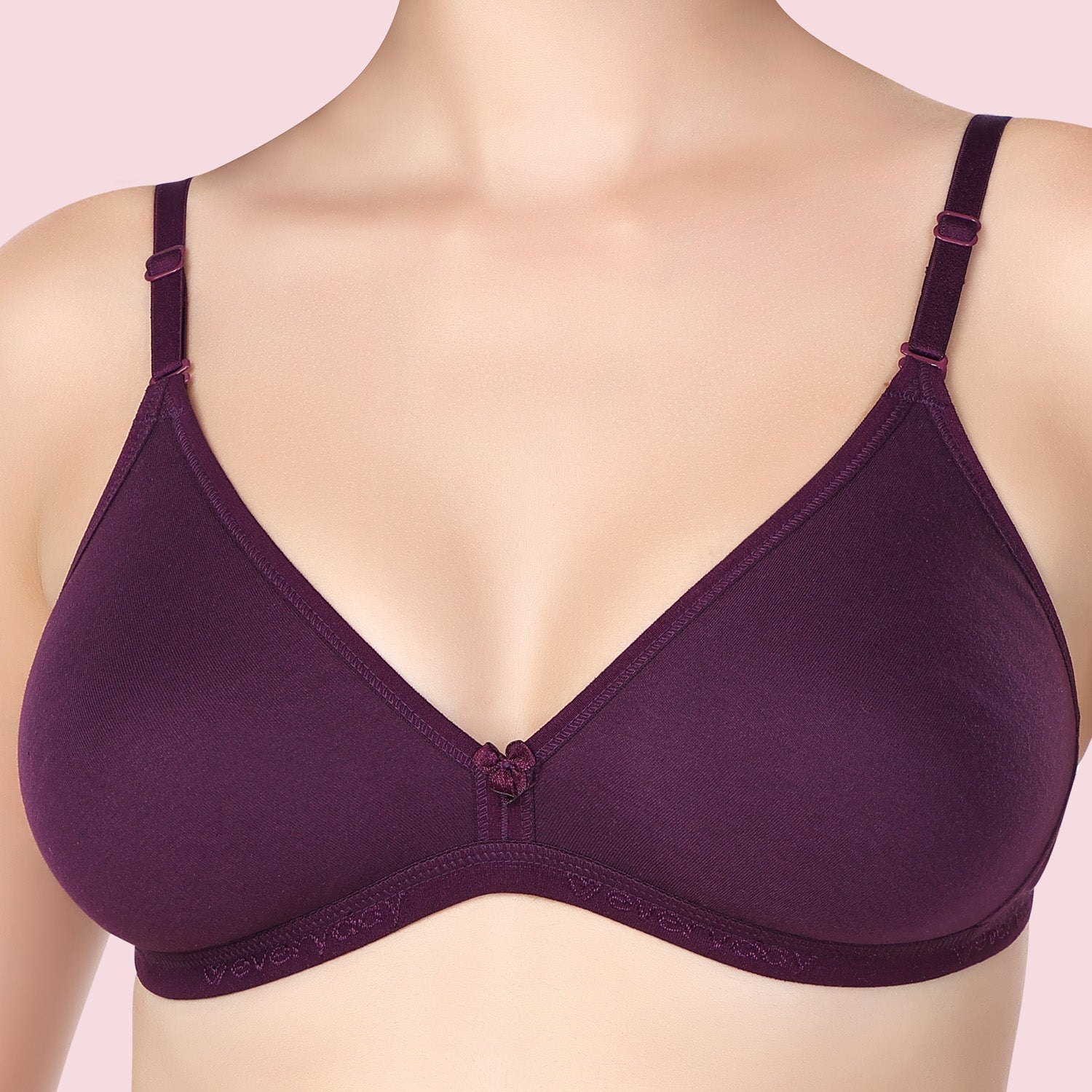 Super Soft Backless Bra | Non-Padded | With Transparent Back Straps