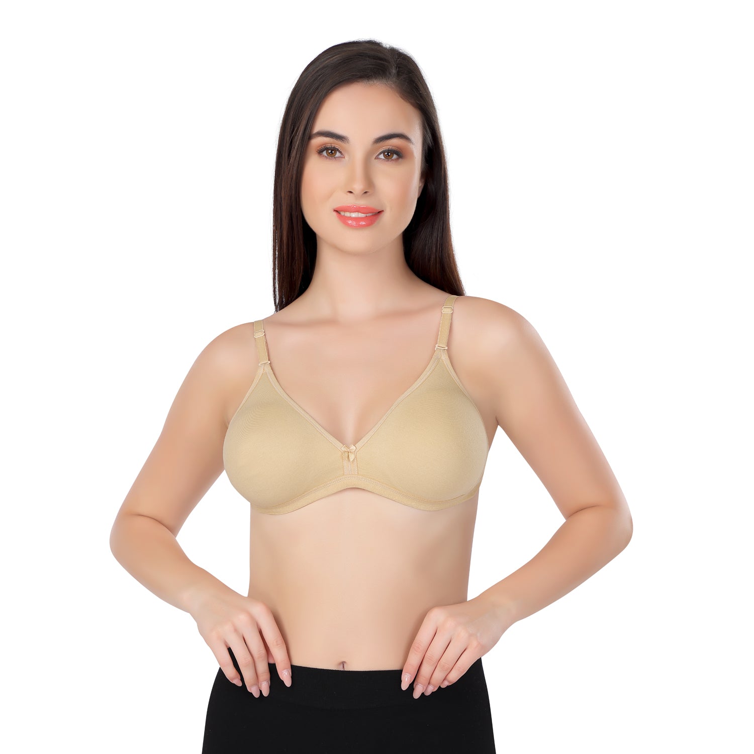 Super Soft Backless Bra | Non-Padded | With Transparent Back Straps