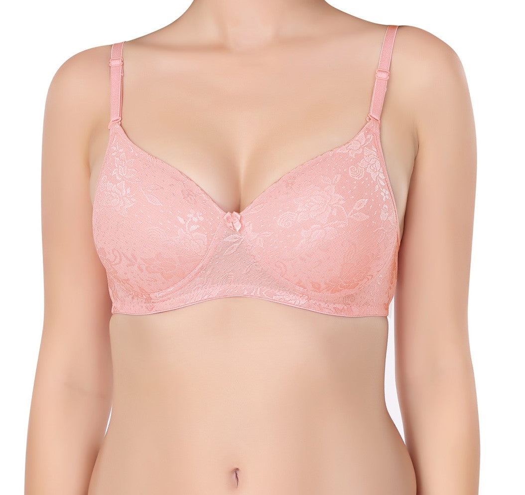 Luxurious Lace Bra | Lightly Padded | Non-Wired | ED2028