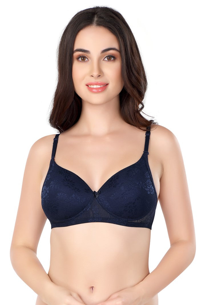 Luxurious Lace Bra | Lightly Padded | Non-Wired | ED2028