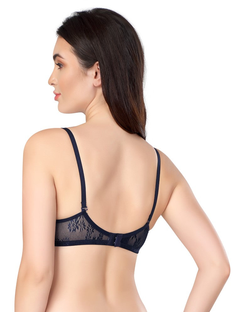 Luxurious Lace Bra | Lightly Padded | Non-Wired | ED2028