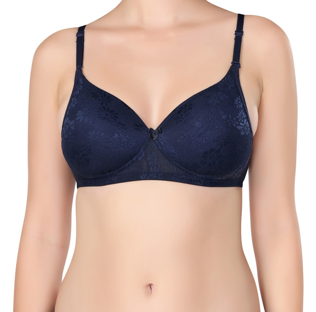 Luxurious Lace Bra | Lightly Padded | Non-Wired | ED2028