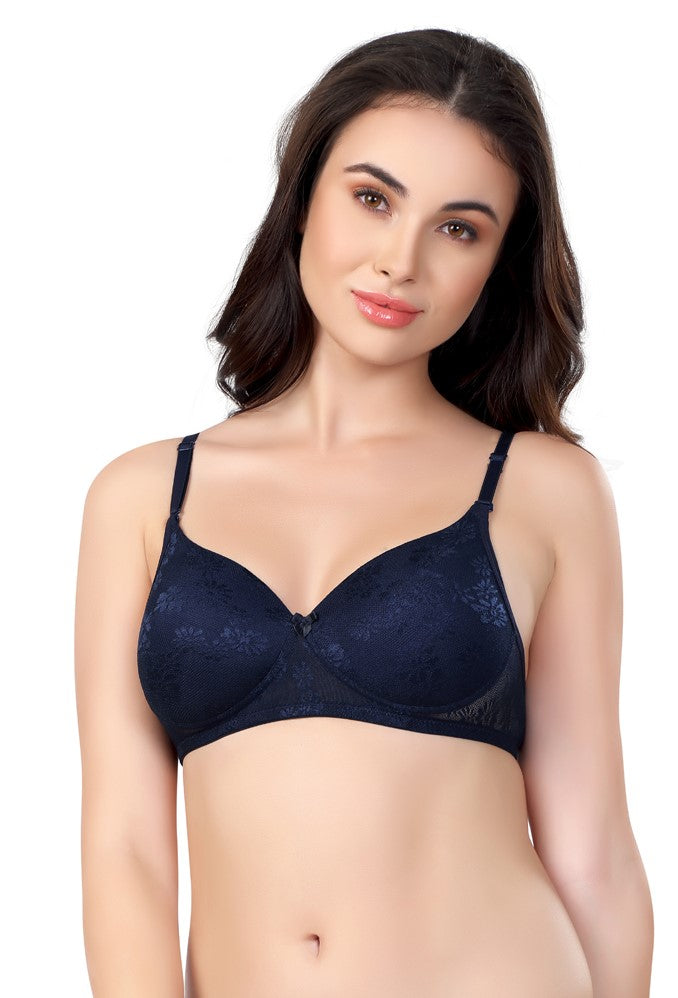 Luxurious Lace Bra | Lightly Padded | Non-Wired | ED2028