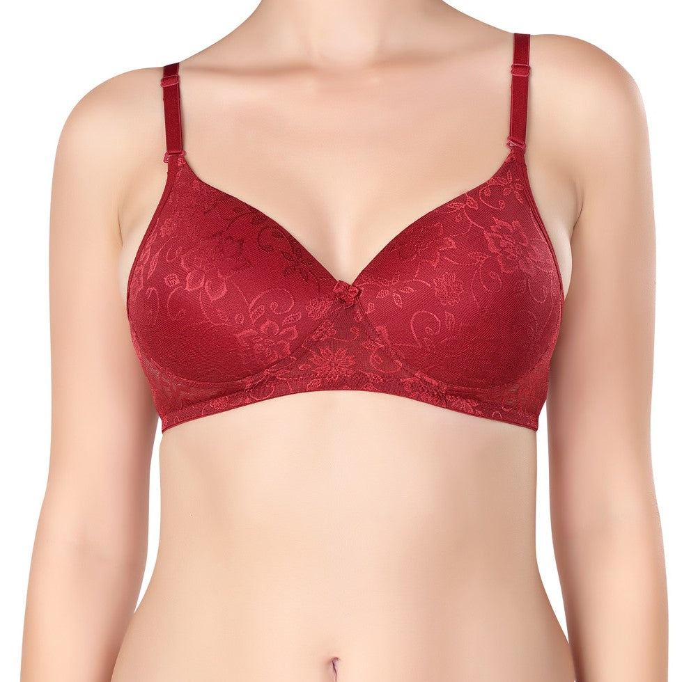 Luxurious Lace Bra | Lightly Padded | Non-Wired | ED2028