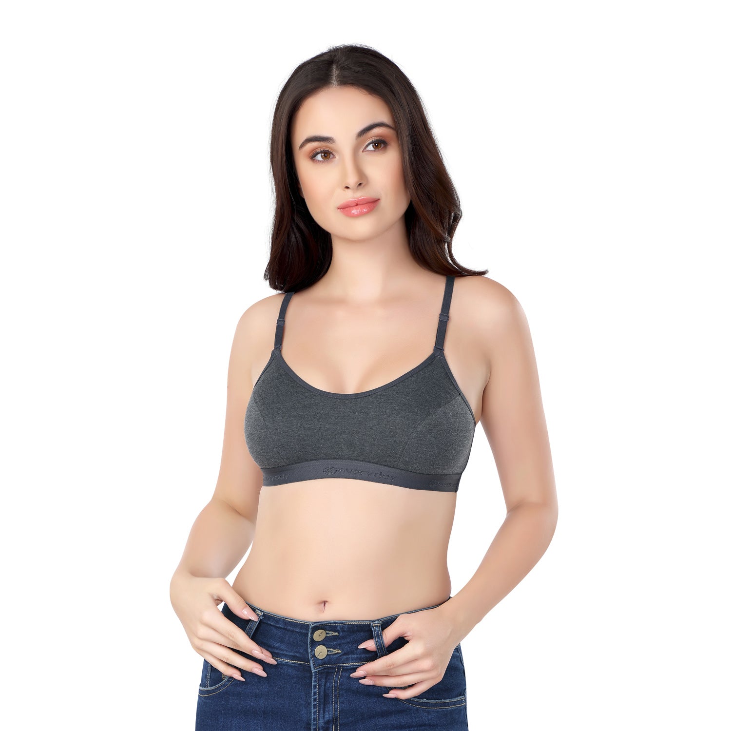 Elle 18 Sports Bra | Super Soft Elastic Straps | Beginner Friendly