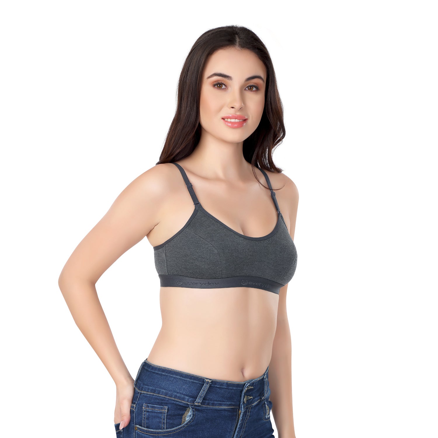 Elle 18 Sports Bra | Super Soft Elastic Straps | Beginner Friendly