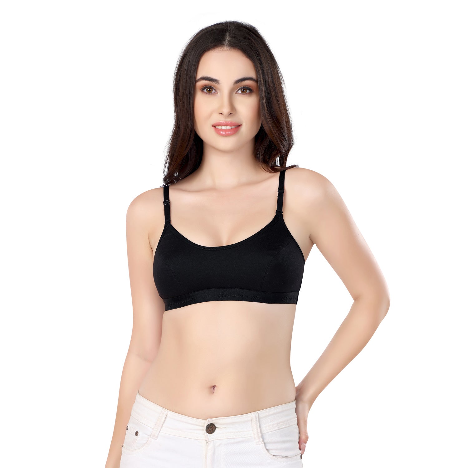 Elle 18 Sports Bra | Super Soft Elastic Straps | Beginner Friendly