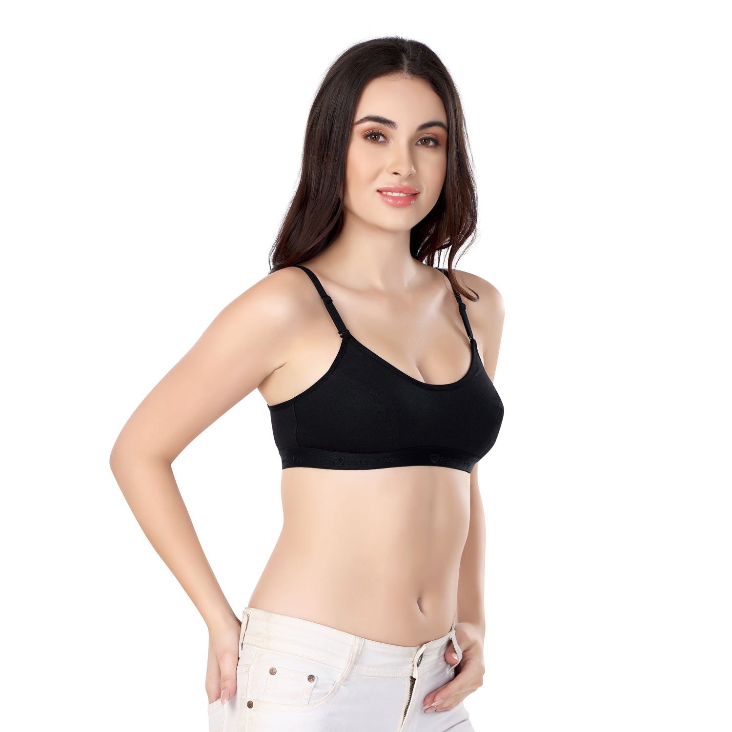 Elle 18 Sports Bra | Super Soft Elastic Straps | Beginner Friendly