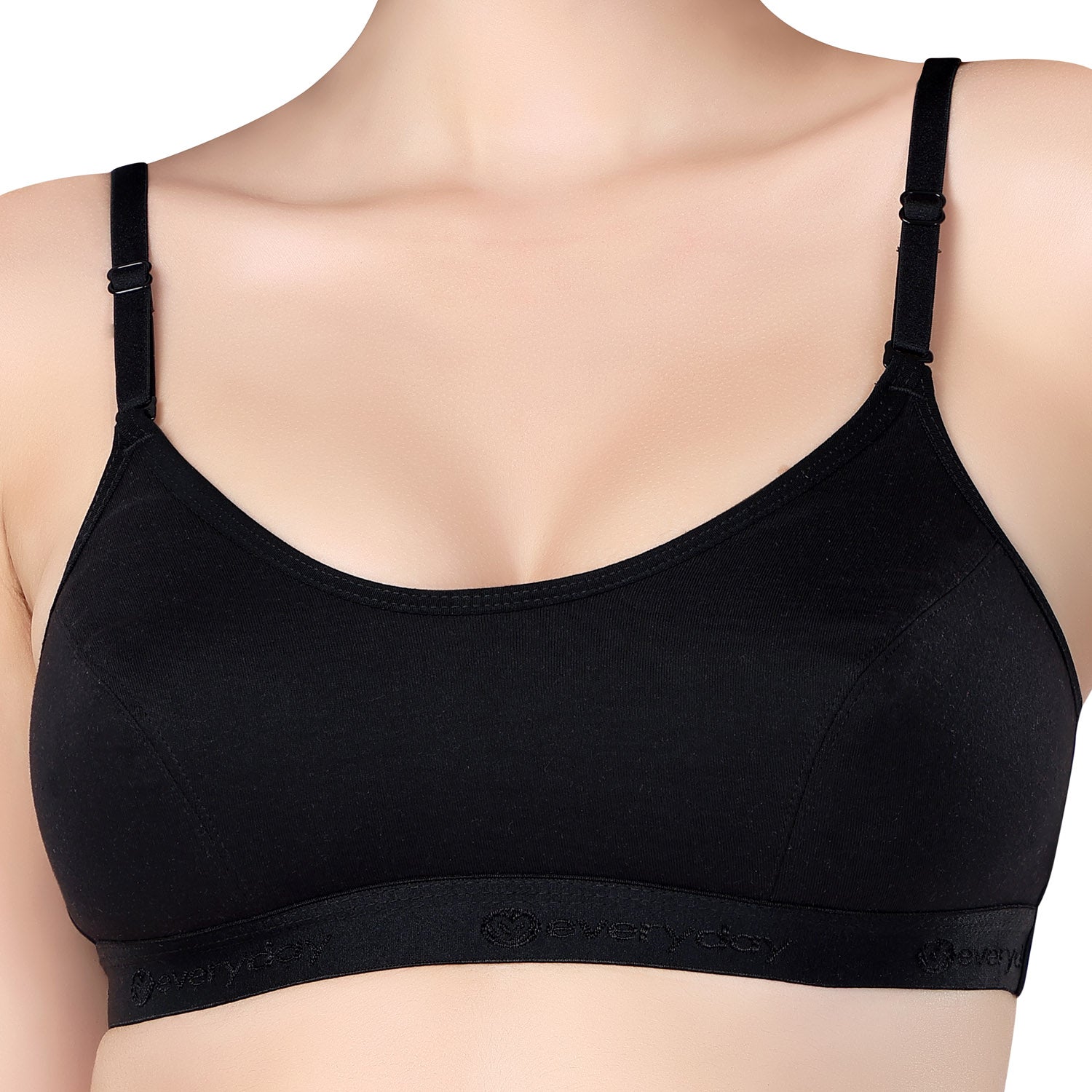 Elle 18 Sports Bra | Super Soft Elastic Straps | Beginner Friendly