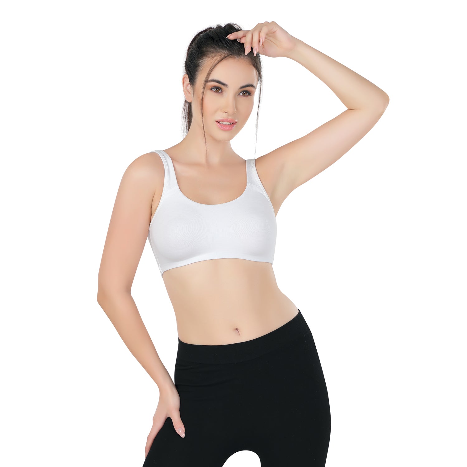 Super Soft Double Layered Sports Bra | Moulded | Beginner Friendly | ED2027