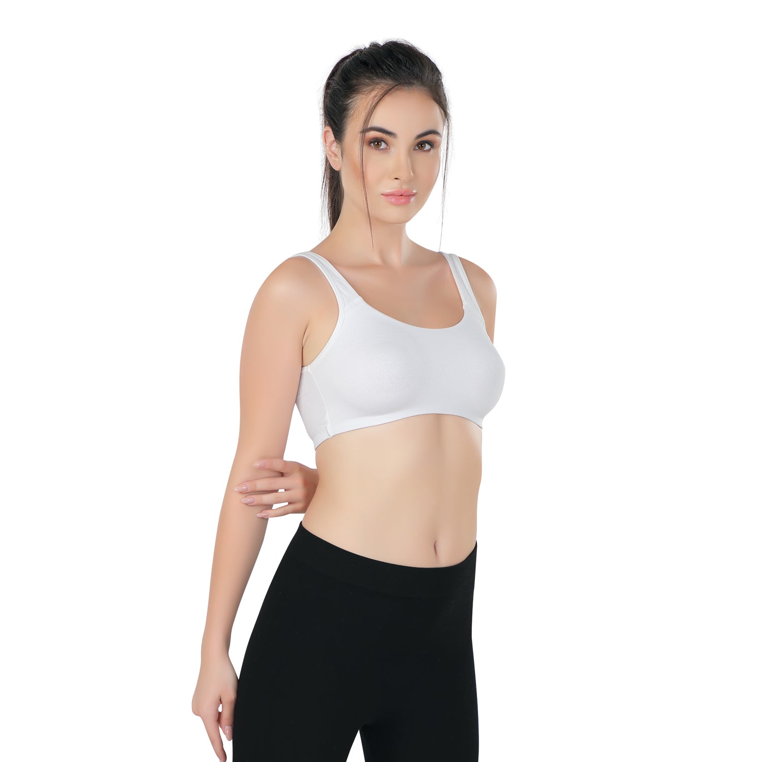 Super Soft Double Layered Sports Bra | Moulded | Beginner Friendly | ED2027